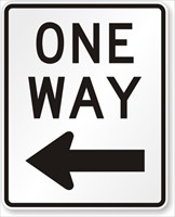 Left-Arrow-One-Way-Sign-X-R6-2L_R