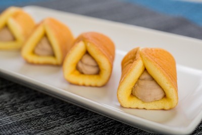 Taro Mini Pancakes