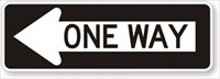 Left-Arrow-One-Way-Sign-X-R6-1L_R