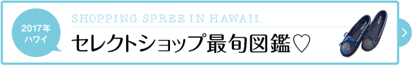 2017　ハワイ　お土産　セレクトショップ　最旬　買い物　天国　ロゴ