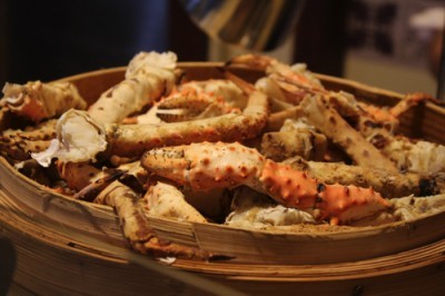 crab feet at Kai Market, Hawaii