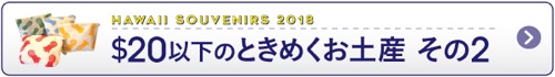 おみやげ　お土産　ハワイ　2018　夏休み　＄10以下　＄20以下　ときめく　