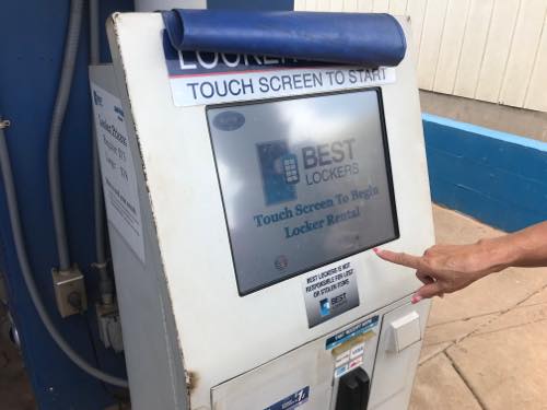 ハワイのウェットアンドワイルド ロッカー 使い方 ハワイ プール ウェットアンドワイルド