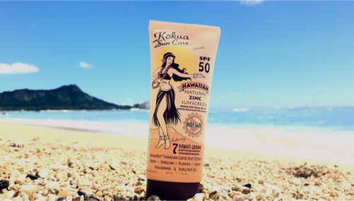 kokua sunscreen  hawaii ハワイのコクアサンスクリーン　ナチュラルサンスクリーン　オーガニック日焼け止め