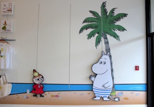 ムーミンショップ・ハワイ　moomin shop hawaii 内観