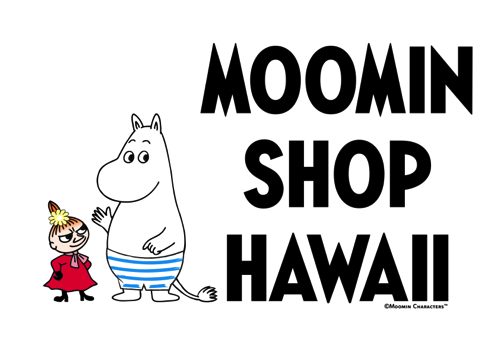 ムーミンショップ・ハワイ　moomin shop hawaii logo ロゴ