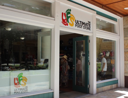 ハワイのザ・アルティメイト・フットストア ワイキキ ビーチウオーク ルワーズ通り hawaii the ultimate store
