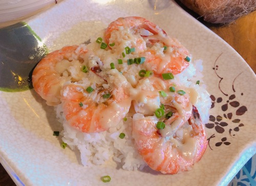 ハワイ　ラバチューブ　ワイキキ　ガーリックシュリンプ　hawaii waikiki lavatube　garlic shrimp