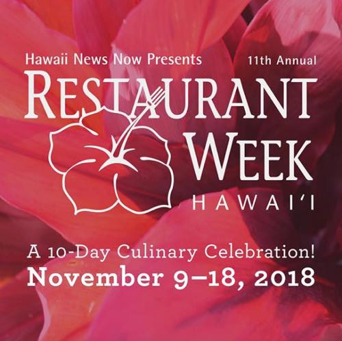 hawaii restaurantweek food groumet