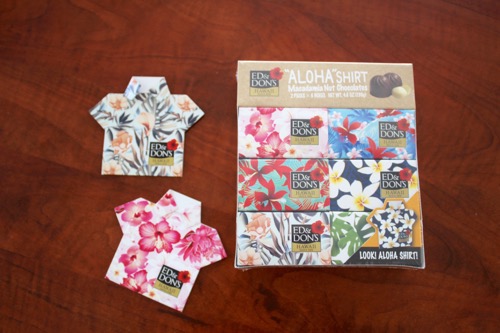 ハワイのチョコ土産に新デザイン エド ドンズ のアロハシャツチョコがとにかく可愛い Kaukau ハワイのお得なクーポン 予約ならカウカウ
