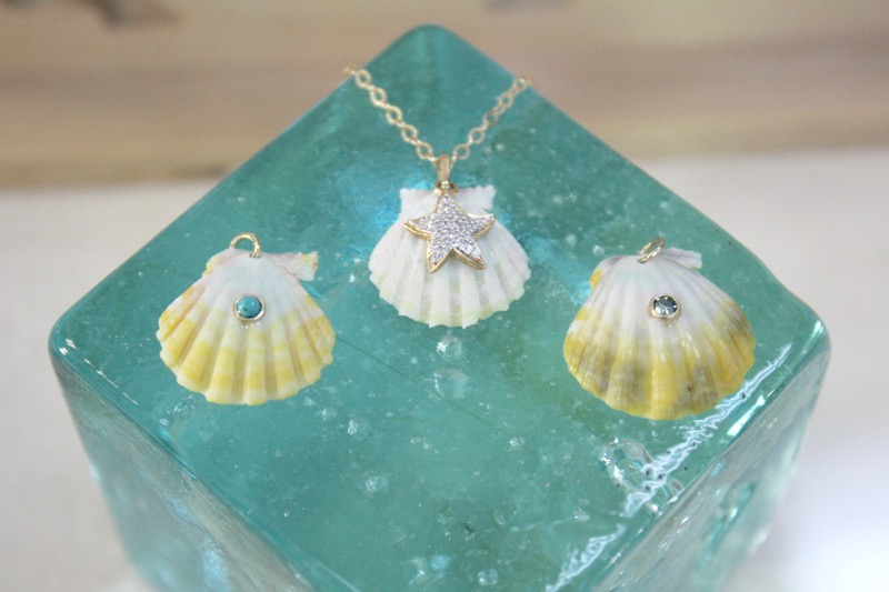 thmanoa love design hawaii waikiki jewelry hawaiian jewelry gold customize 14k shell sunrise shell ハワイ　アクセサリー　ハワイアンジュエリー　マノアラブデザイン33