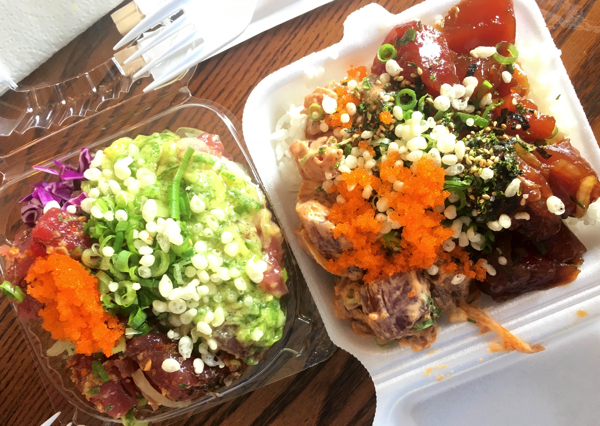 hawaii poke off the hook poke market ハワイ　ポケ丼　オフザフックポケマーケット