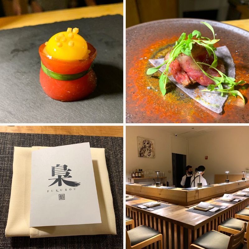 ワイキキのルーフトップレストラン「BUHO」の奥に隠れ家寿司