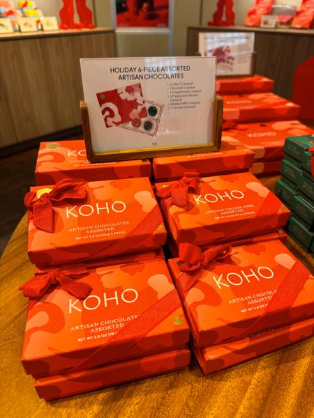 th_KOHO hawaii コホチョコレート　ハワイ　クリスマス限定10