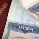 passport and US visa background
