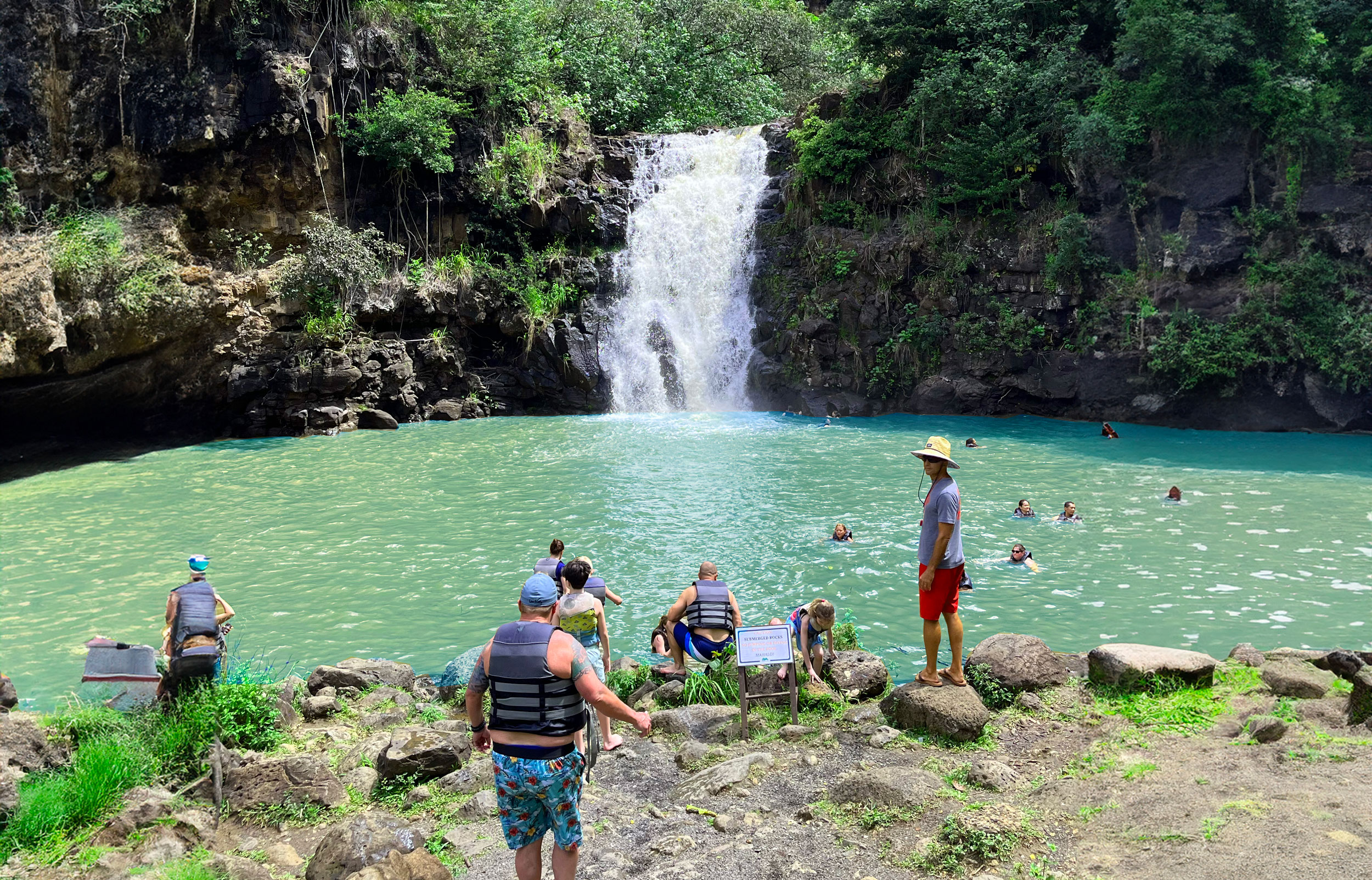 Waimea waterfall