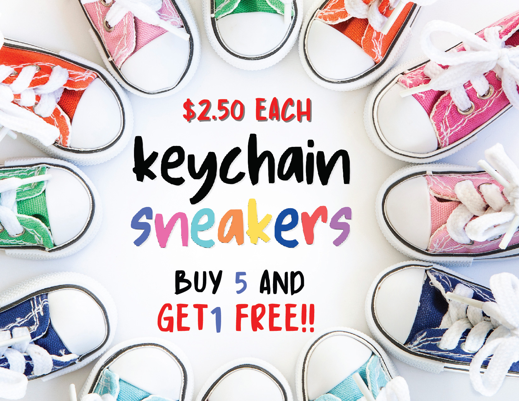 sneakers keychain